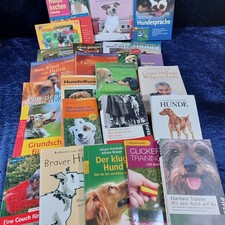 Konvolut 24 x Hundebücher - Was denkt mein Hund/ Kind und Hund/ Familienhund...
