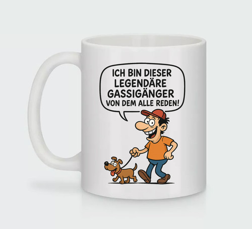 Lustige spruch tasse gassi - spruch,