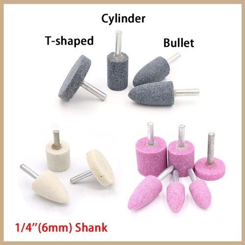 Schaft schleifstein - 1/4"(6mm),
