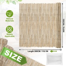 3M Länge Schilfrohrmatte