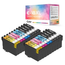 Druckerpatronen Epson 18XL kompatibel XP-102, 205, 215, 225, 412, 422, 325, 312