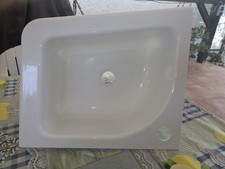 Wohnmobil  Wohnwagen Waschbecken Kunststoff Weiss