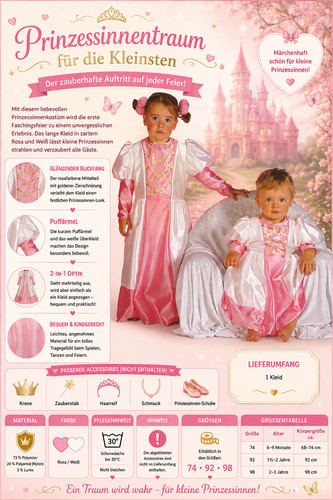 Prinzessinnen kostüm kinder - prinzessinnen,