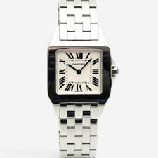 Cartier Santos Damenuhr Stahl