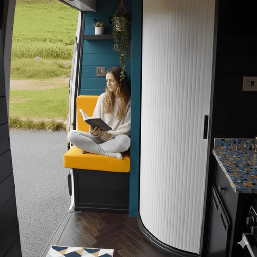 Mattweiß rollladen wohnmobil - rollladen,