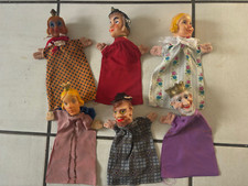 Kasperlepuppen 6x sehr alte