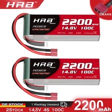 HRB 2Stück 14,8V 4S 2200mAh