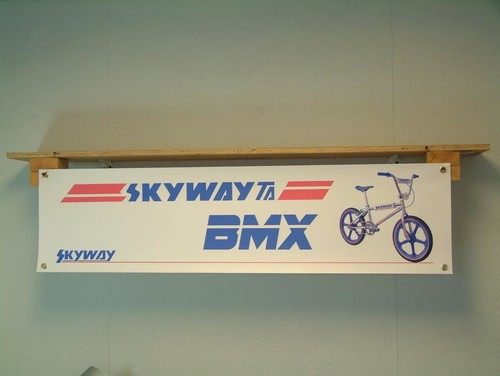 Skyway bmx bike banner - skyway, ta
