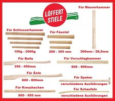 LÖFFERT Ersatzstiel für Hammer Fäustel Beil Vorschlaghammer Axt Spaten Schaufel