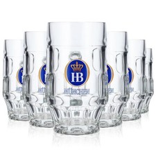 6x HB München Bier Glas