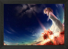 Anime Landschaft Gerahmtes