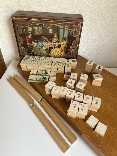 Mah jong spiel - jong, aus