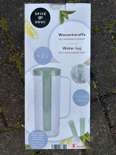 Wasserkaraffe liter mit 2 - 2,