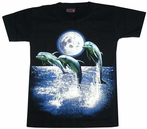 Kinder shirt delfine - t-shirt,