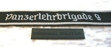 2 x  BUNDESWEHR Ärmelband Panzerlehrbrigade 9 Uniform Jacke Dienst Anzug Patch