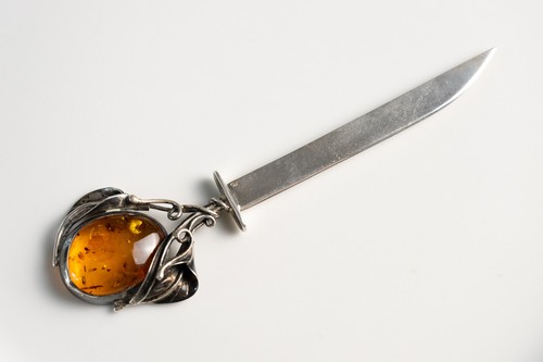Brieföffner 925 silber echter - brieföffner,
