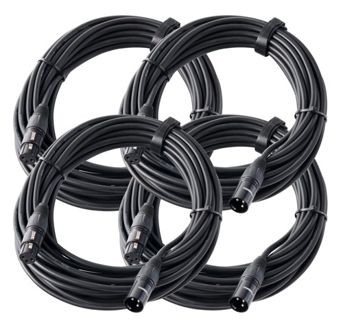 Set 10m xlr mikrofonkabel - 10m,