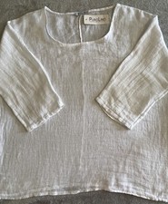 Puro Lino 100% Linen Top BoHo