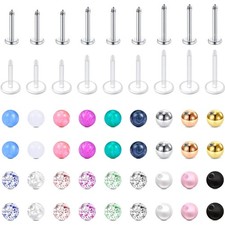 Piercing Kugeln Mehrfarbig