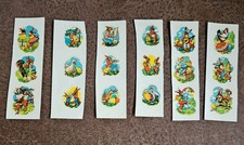 DDR Abziehbilder  Ostern  Hasen Eier Osterei Osterhase