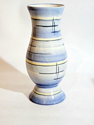 Große majolika vase bänder - vase,
