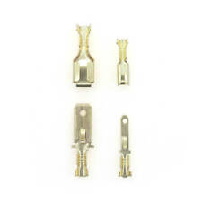 Flachsteckhülsen o Flachstecker mit Rastzunge 2,8mm 6,3mm unisoliert Kabelschuhe