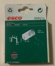 esco BMN/14 Tacker NÄGEL Typ 47 ,19 mm  -1000 Stück  für Bosch, Metabo, Novu_Neu