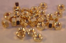 Mutter M3 GOLD vergoldet M3