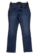 Lee Riders Jeans Mid Rise Slim Straight Damen W29 Blau Comfort Hose