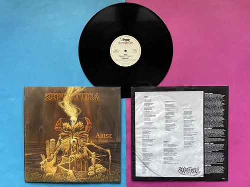 Sepultura arise vinyl 1991 - sepultura,