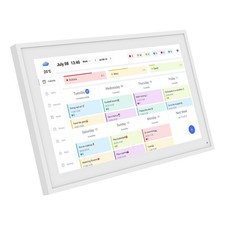 TABWEE 15,6 Zoll Digitaler Bilderrahmen und Kalender Touchscreen Wandkalender