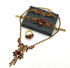 Vintage gablonz schmuck set - vintage,