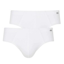 Jockey Herren Slips, 2er Pack - Modern Stretch Brief, Cotton Stretch, einfarb...