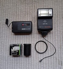 Konvolut PK 326 BC Euroblitz Revue tronic 200 Linse BW58 ES ERNO Film Clean Dose