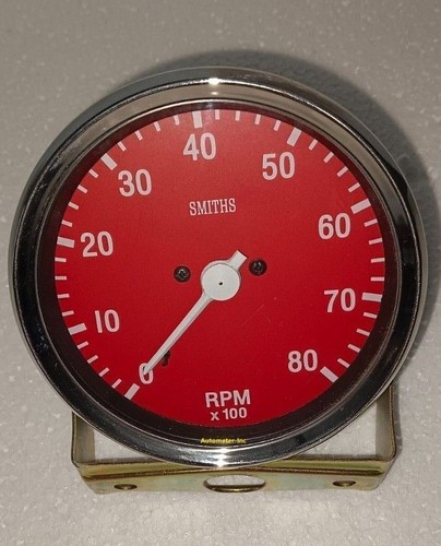 Smiths tachometer rotes - smiths, tachometer,
