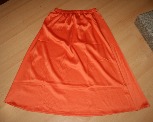 Satin rock orange - satin,