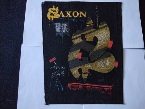 Saxon backpatch original 80er - saxon,