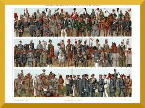 Uniformen von reichsheer - von,