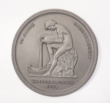 SHW Eisen Kunstguss Teller 25