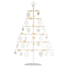 Dekobaum Metall weiß 25 LED