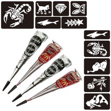 4x Golecha Henna Tattoo