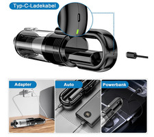 Handstaubsauger Akku 9000Pa Autostaubsauger Stark Staubsauger Kabellos Tragbarer