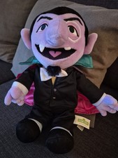 Muppets Sesamstraße Plüsch Stofftier Graf Zahl wie neu