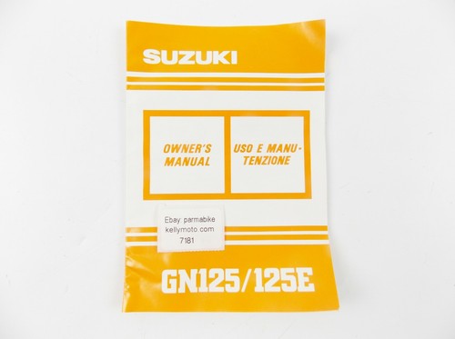 Suzuki gn125 125e - '93,