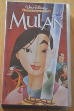 MULAN, Walt Disney, VHS