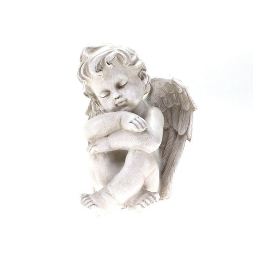 Engel samuel sitzend - engel, h20cm