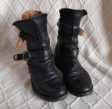 Fiorentini + Baker Eternity Stiefel / Ankle Biker Boots / schwarz / 37 /  Leder