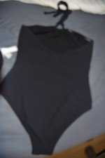 MONCLER Badeanzug schwarz