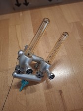 Heck O2 Flowmeter Sauerstoff Doppelflowmeter