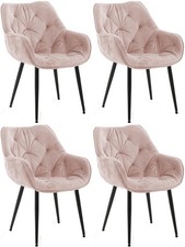 4er Set Stuhl Tanna Samt